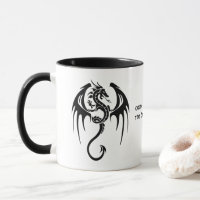 Celtic Style Dragon & Shakespeare Quote