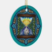 Celtic Sun-Moon Hourglass Ornament (Rechts)