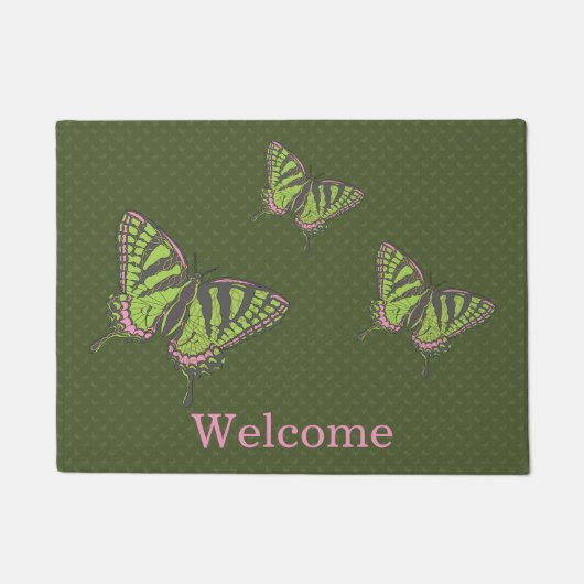 Celtic Swallowtail Doormat Deurmat (Voorkant)