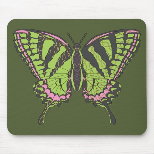 Celtic Swallowtail Mousepad Muismat (Voorkant)
