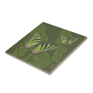Celtic Swallowtail Tile Tegeltje