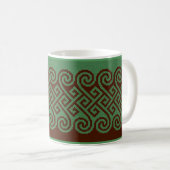Celtic Sweater Coffee Mok (Voorkant rechts)