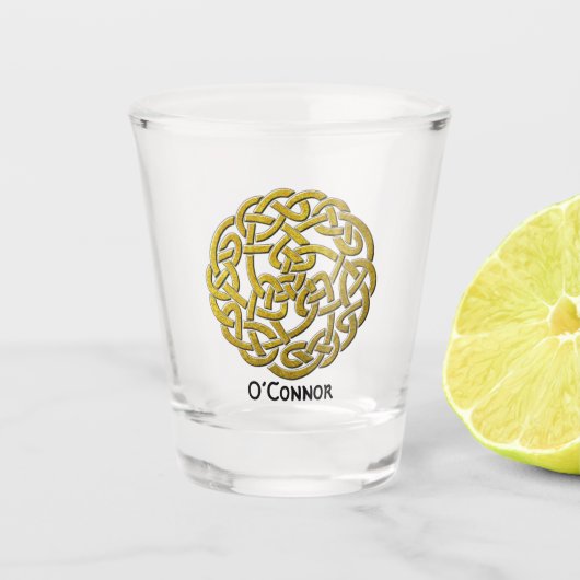 Celtic Symbol Jouw tekst Shot Glas (Voorkant)