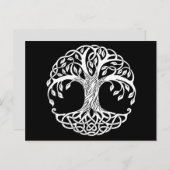 celtic tree briefkaart (Voorkant / Achterkant)