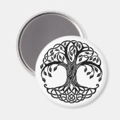 celtic tree magnet magneet (Voorkant / Achterkant)