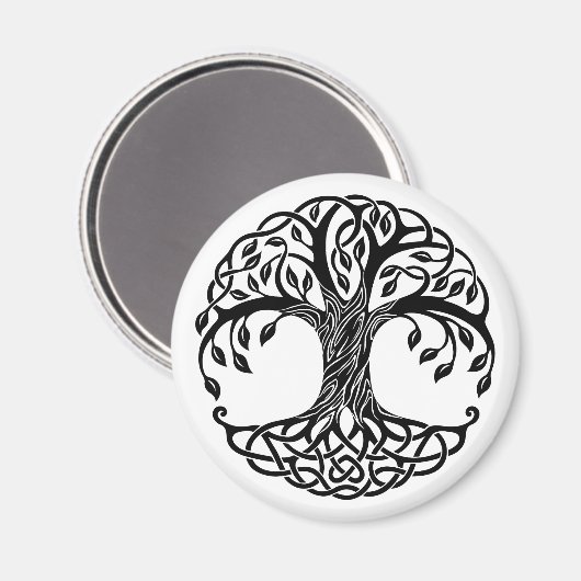 celtic tree magnet magneet (Voorkant / Achterkant)