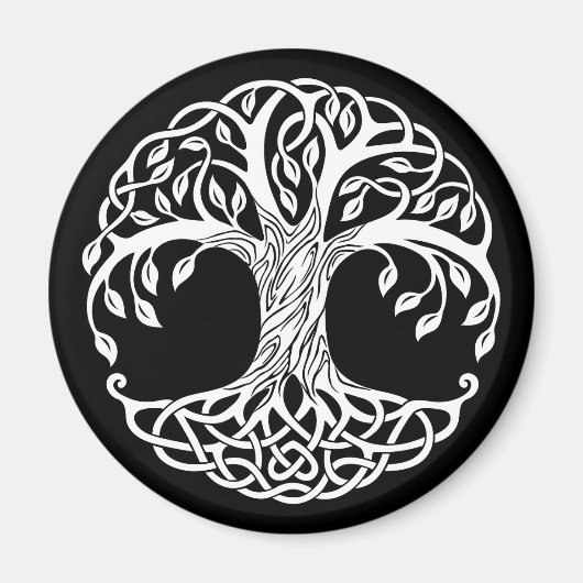 celtic tree magnet magneet (Voorkant)