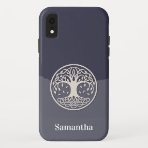 Celtic Tree of Life met naam iPhone XR Hoesje