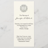 Celtic Tree of Life Trouwprogramma Programma (Voorkant)