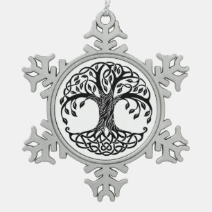 celtic tree ornament