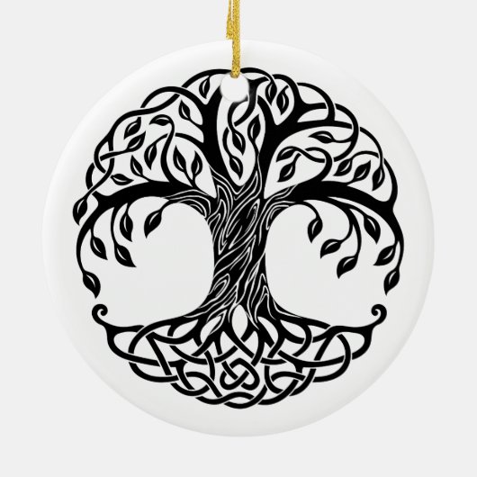 celtic tree ornament (Achterkant)
