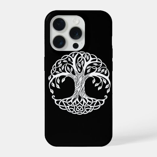 celtic tree phone case (Verso)