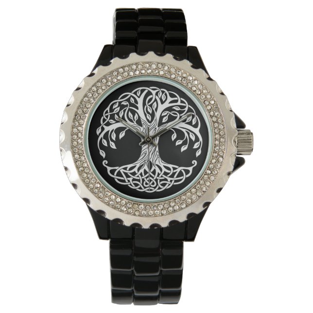 celtic tree watch horloge (Voorkant)