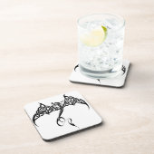 Celtic Tribal Dragon Bier Onderzetter (Rechterzijde)