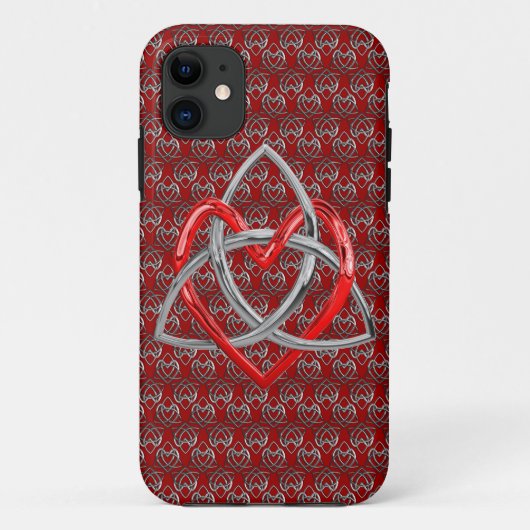 Celtic Trinity Heart Case-Mate iPhone Case (Achterkant)