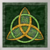 Celtic Trinity Knot Art Print (Voorkant)