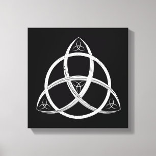 Celtic Trinity Knot Canvas Afdruk