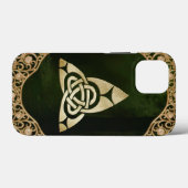 Celtic Trinity Knot op Forest Shadows Case-Mate iPhone Case (Achterkant (horizontaal))