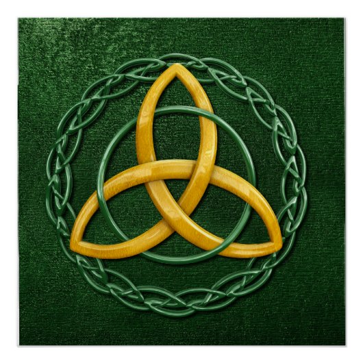Celtic Trinity Knot Perfect Poster (Voorkant)