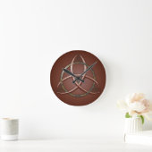 Celtic Trinity Knot Ronde Klok (Huis)