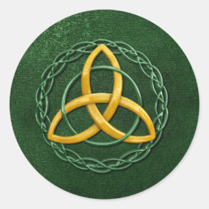 Celtic Trinity Knot Ronde Sticker