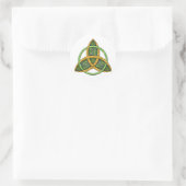 Celtic Trinity Knot Ronde Sticker (Tas)