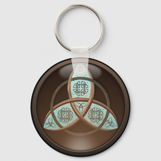 Celtic Trinity Knot Sleutelhanger (Voorkant)