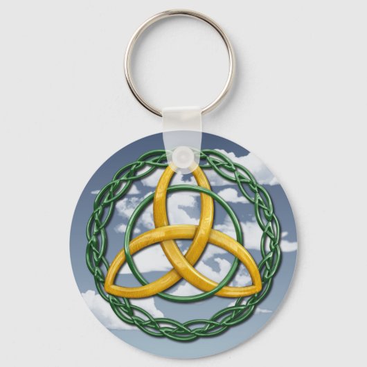 Celtic Trinity Knot Sleutelhanger (Voorkant)