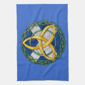 Celtic Trinity Knot Theedoek (Verticaal)