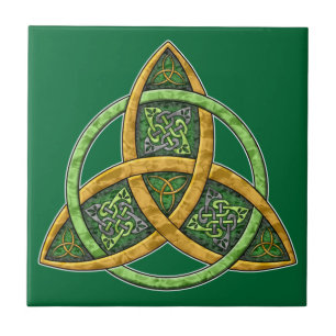 Celtic Trinity Knot Tile Tegeltje