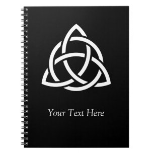 Celtic Trinity Knot Triquetra Symbol gepersonalise Notitieboek