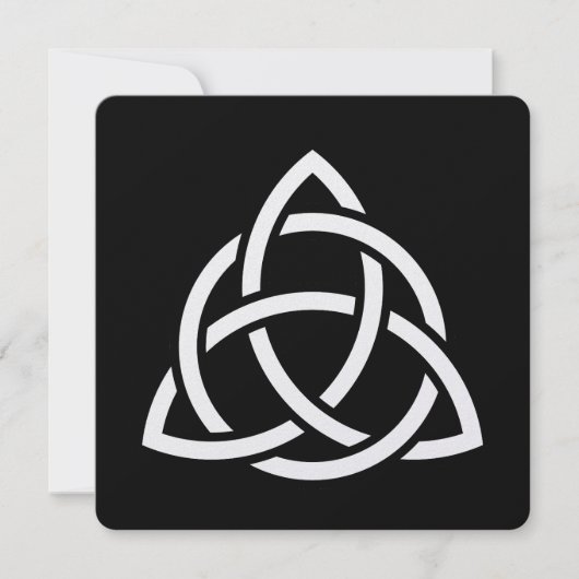 Celtic Trinity Knot Triquetra-symbool (Voorkant)