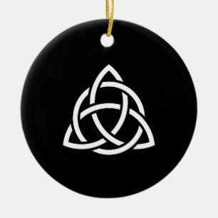 Celtic Trinity Knot Triquetra-symbool Keramisch Ornament