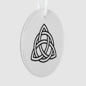 Celtic Trinity Knot Triquetra-symbool Ornament (voorkant)