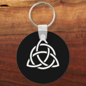 Celtic Trinity Knot Triquetra-symbool Sleutelhanger (Voorkant)
