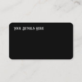 Celtic Trinity Knot Triquetra-symbool Visitekaartje (Achterkant)