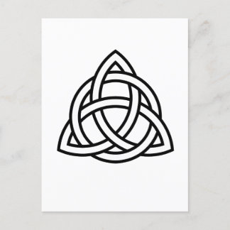Celtic Trinity Knot Triquetra Wicca Symbol Briefkaart