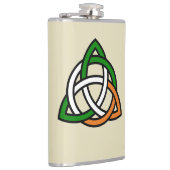 Celtic Trinity Knot Vinyl Wrap Flask Heupfles (Rechts)