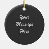 Celtic Trinity Shield Keramisch Ornament (Achterkant)