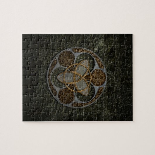 Celtic Trinity Shield Legpuzzel (Horizontaal)