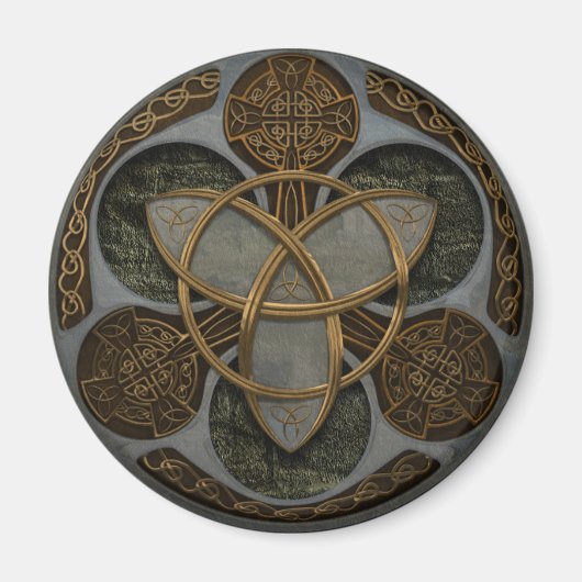 Celtic Trinity Shield Magneet (Voorkant)