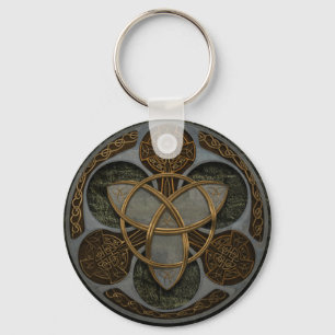 Celtic Trinity Shield Sleutelhanger