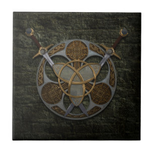 Celtic Trinity Shield Tegeltje