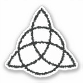 Celtic Triquetra Sticker (Voorkant)