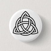 Celtic Triquetra (Trinity) Button (Voorkant)