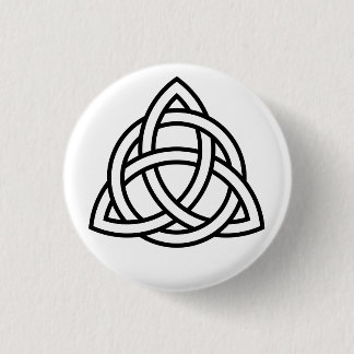 Celtic Triquetra (Trinity) Button