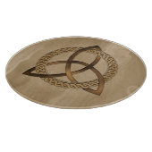 Celtic Triquetra Trinity Knot Cutting Board Snijplank (Hoek)