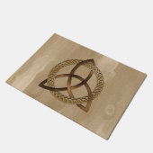 Celtic Triquetra Trinity Knot Doormat Deurmat (Schuin)