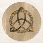 Celtic Triquetra Trinity Knot Onderzetter (Voorkant)