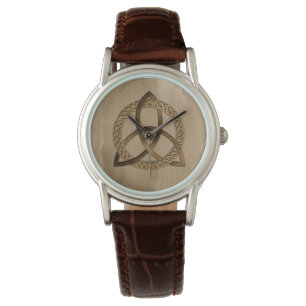 Celtic Triquetra Trinity Knot Women's Watch Horloge